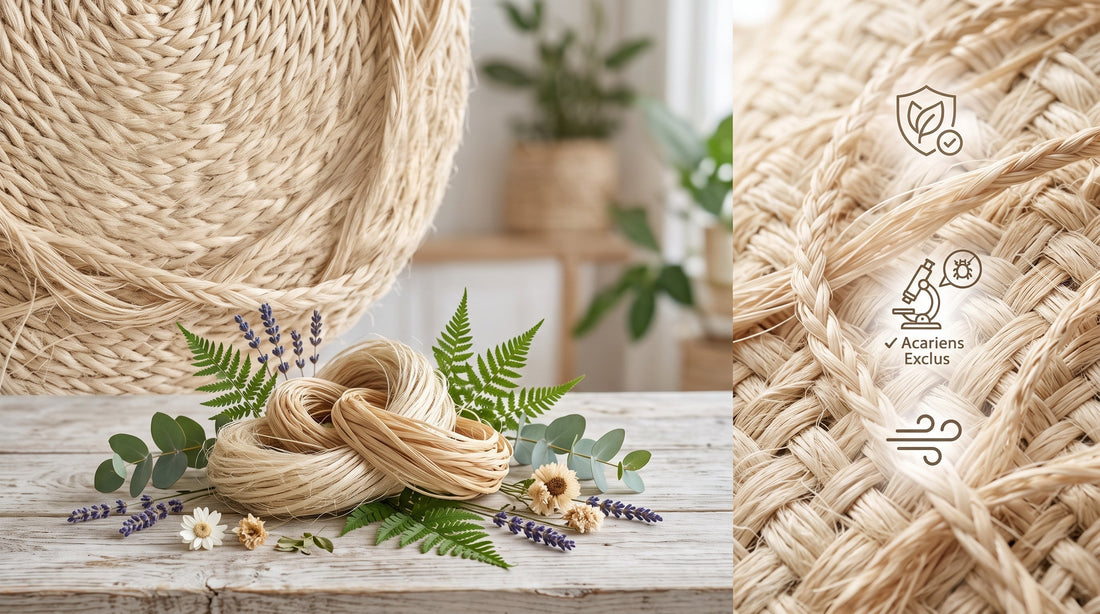 Décoration Sisal & Raphia : entre force brute, souplesse et anti-allergie - Maison Sisal