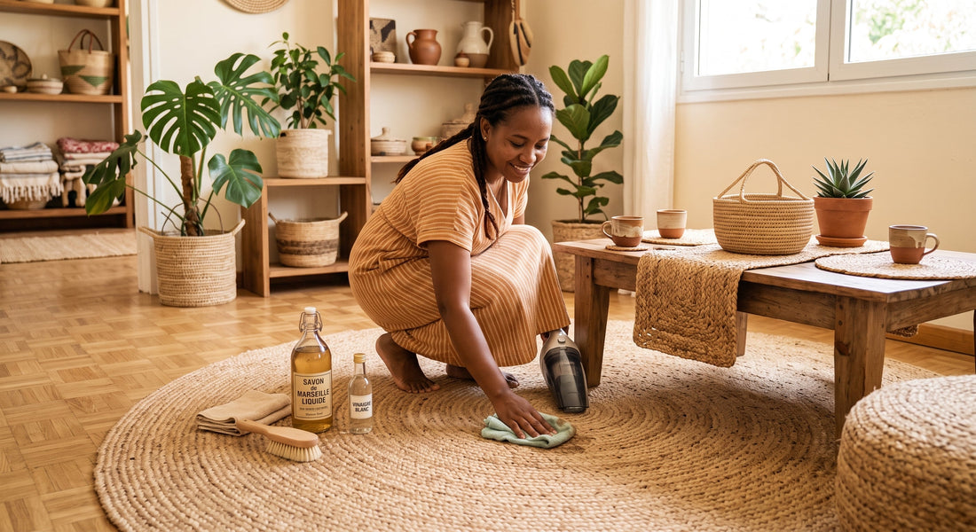 Comment nettoyer et entretenir le Sisal et le Raphia ? - Maison Sisal