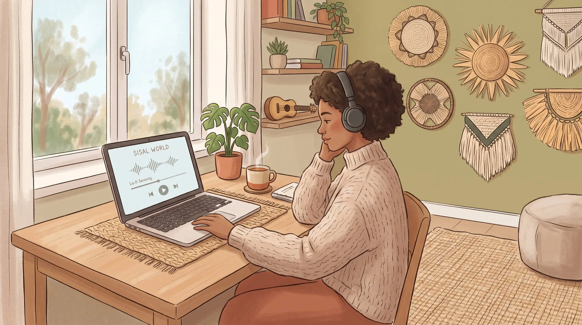 Télétravail et sérénité : Comment aménager un bureau à domicile "Slow Life" ? - Maison Sisal