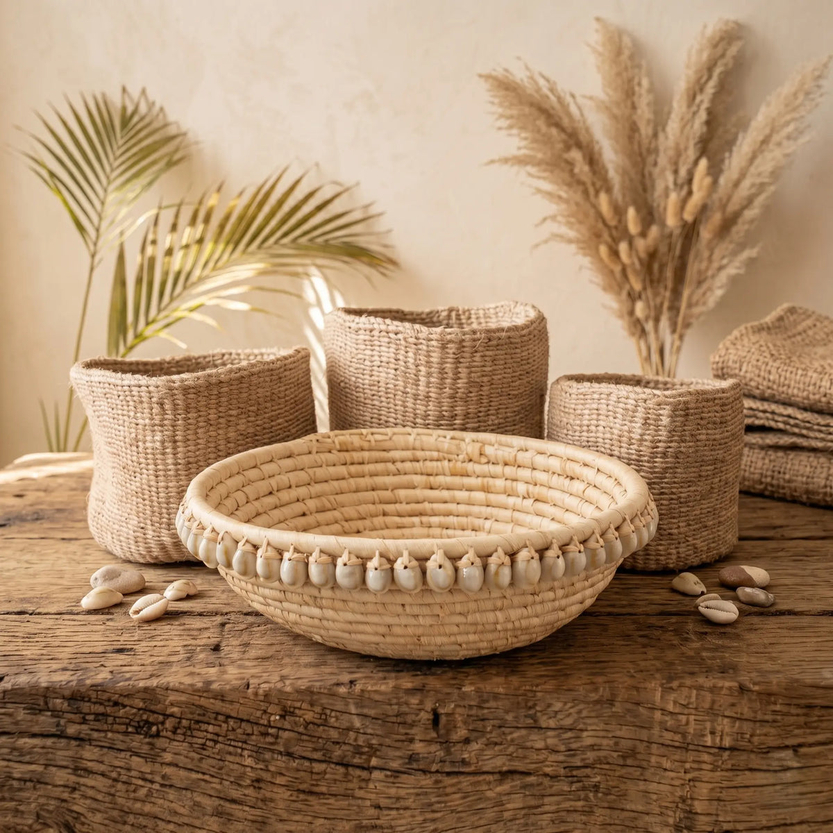 Articles de décoration Sisal et Raphia - Maison Sisal