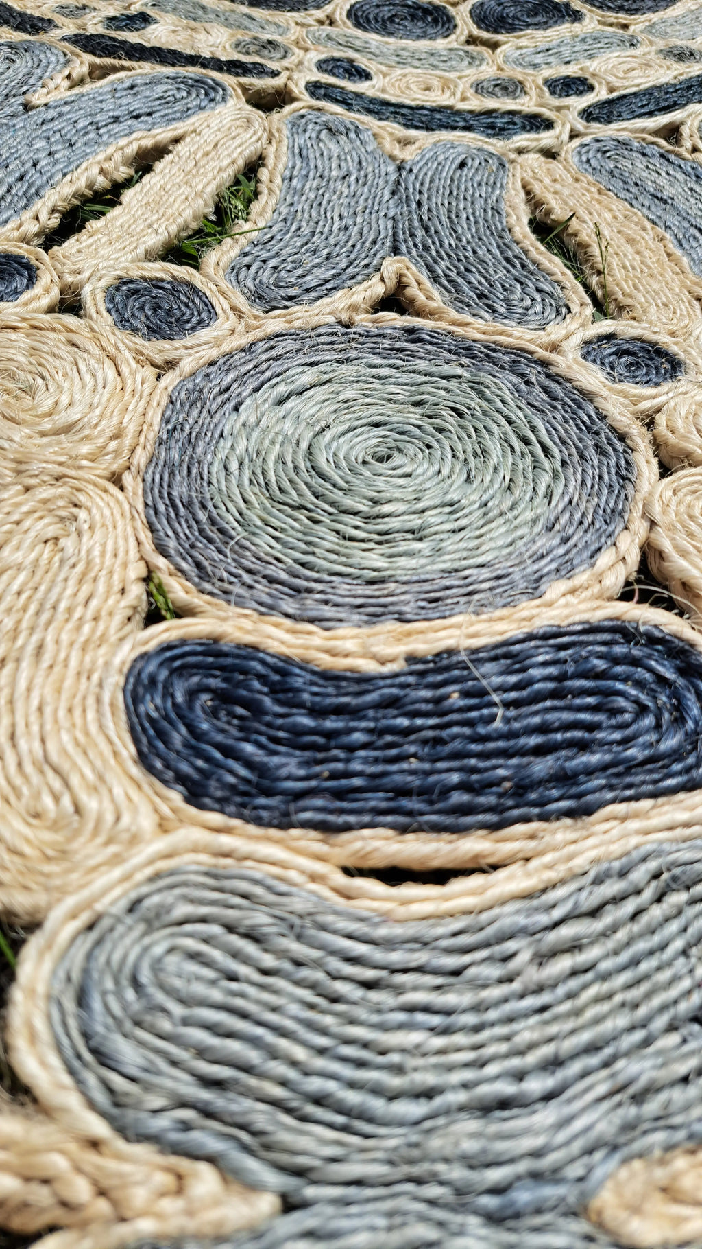 Tapis Rond en Sisal "Aloalo" (200 cm) Maison Sisal