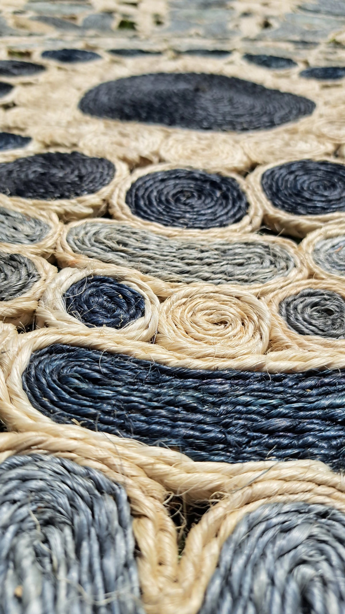 Tapis Rond en Sisal "Aloalo" (200 cm) Maison Sisal