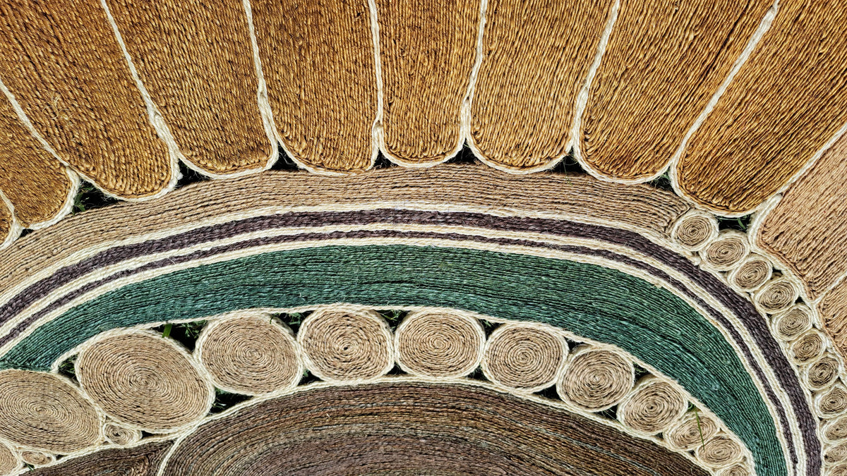 Tapis Rond en Sisal "Nautilus" (200 cm) Maison Sisal