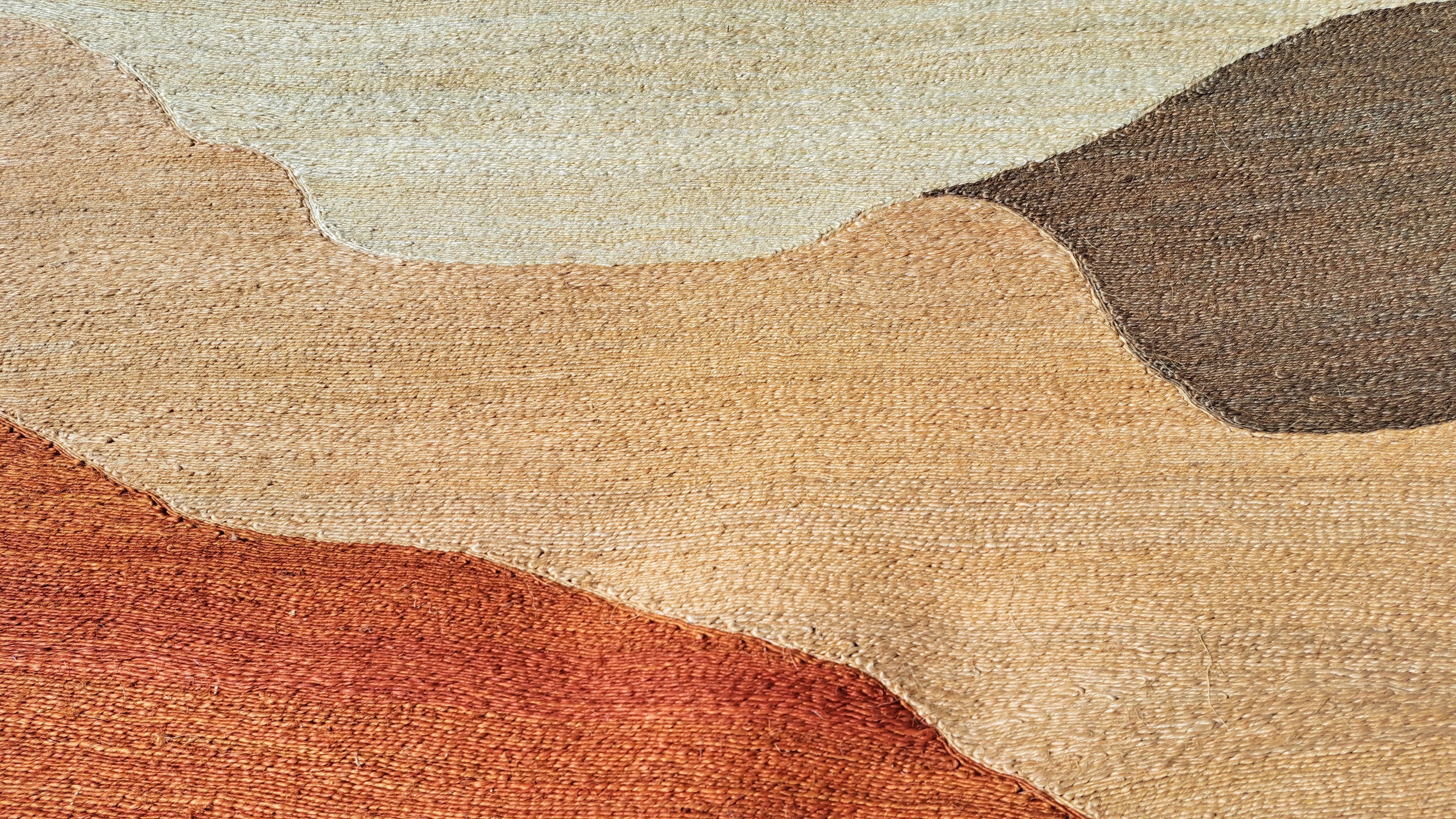 Tapis en Sisal "Dune-Soleil" (2m*3m) Maison Sisal