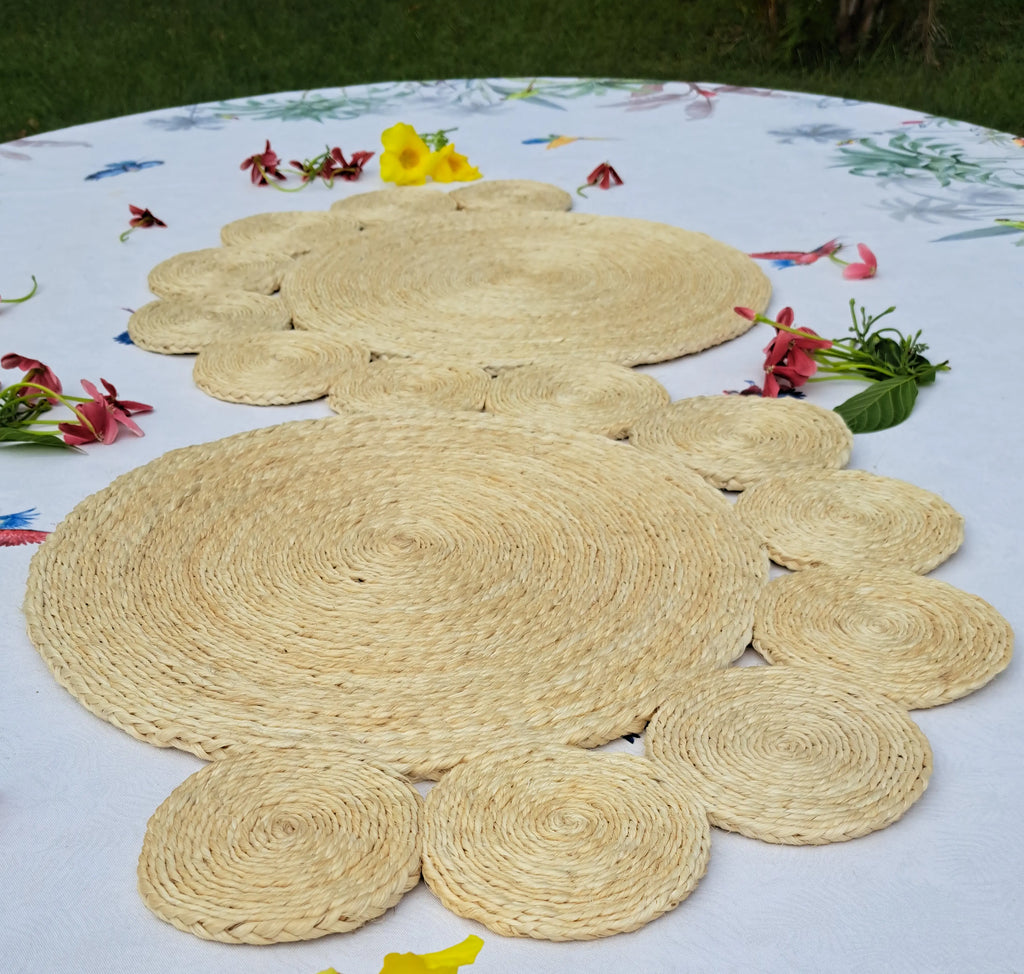 Chemin de table en Sisal (1 mètre) Maison Sisal