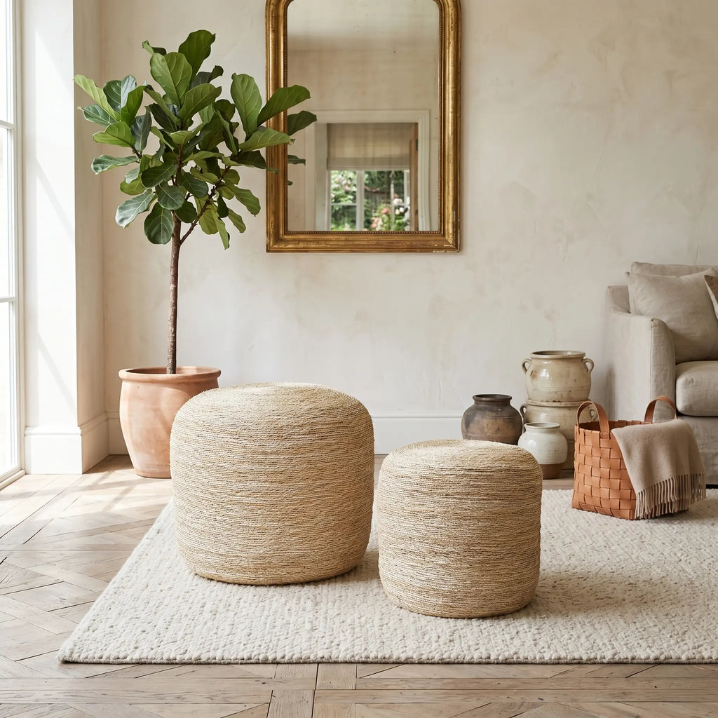 Pouf en Sisal Maison Sisal