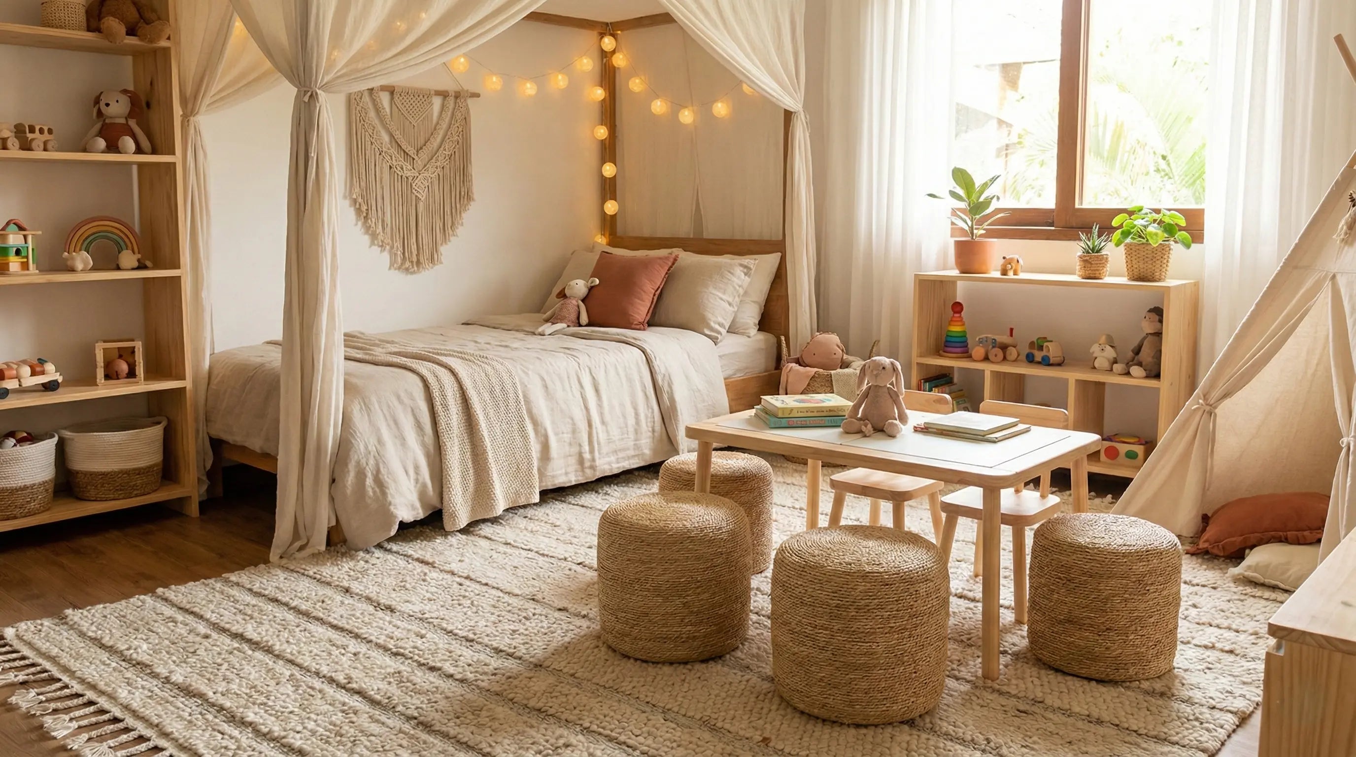 Pouf en Sisal Maison Sisal