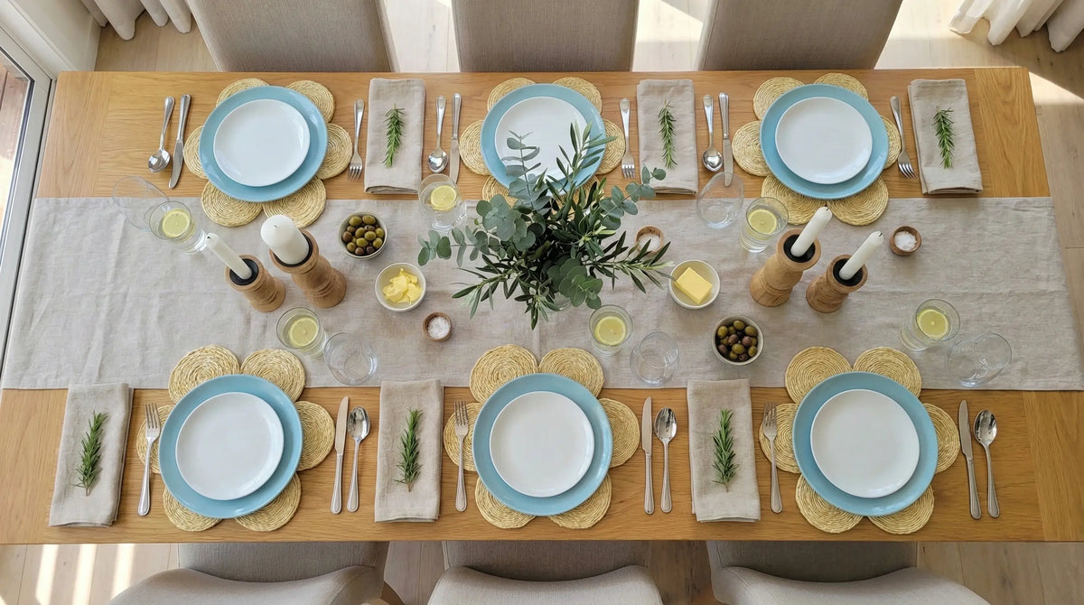 6 Sets de table "Rosace" – 100% Sisal Maison Sisal