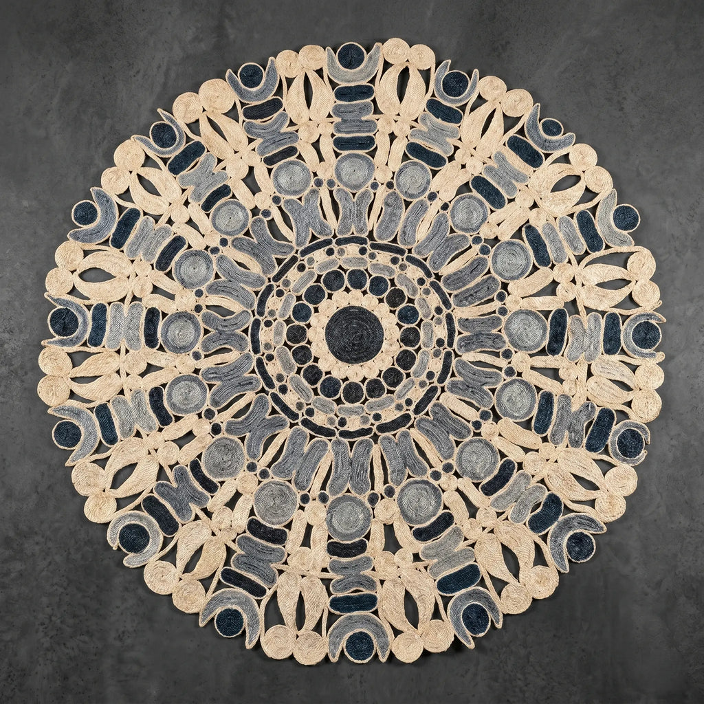 Tapis Rond en Sisal "Aloalo" (200 cm) Maison Sisal