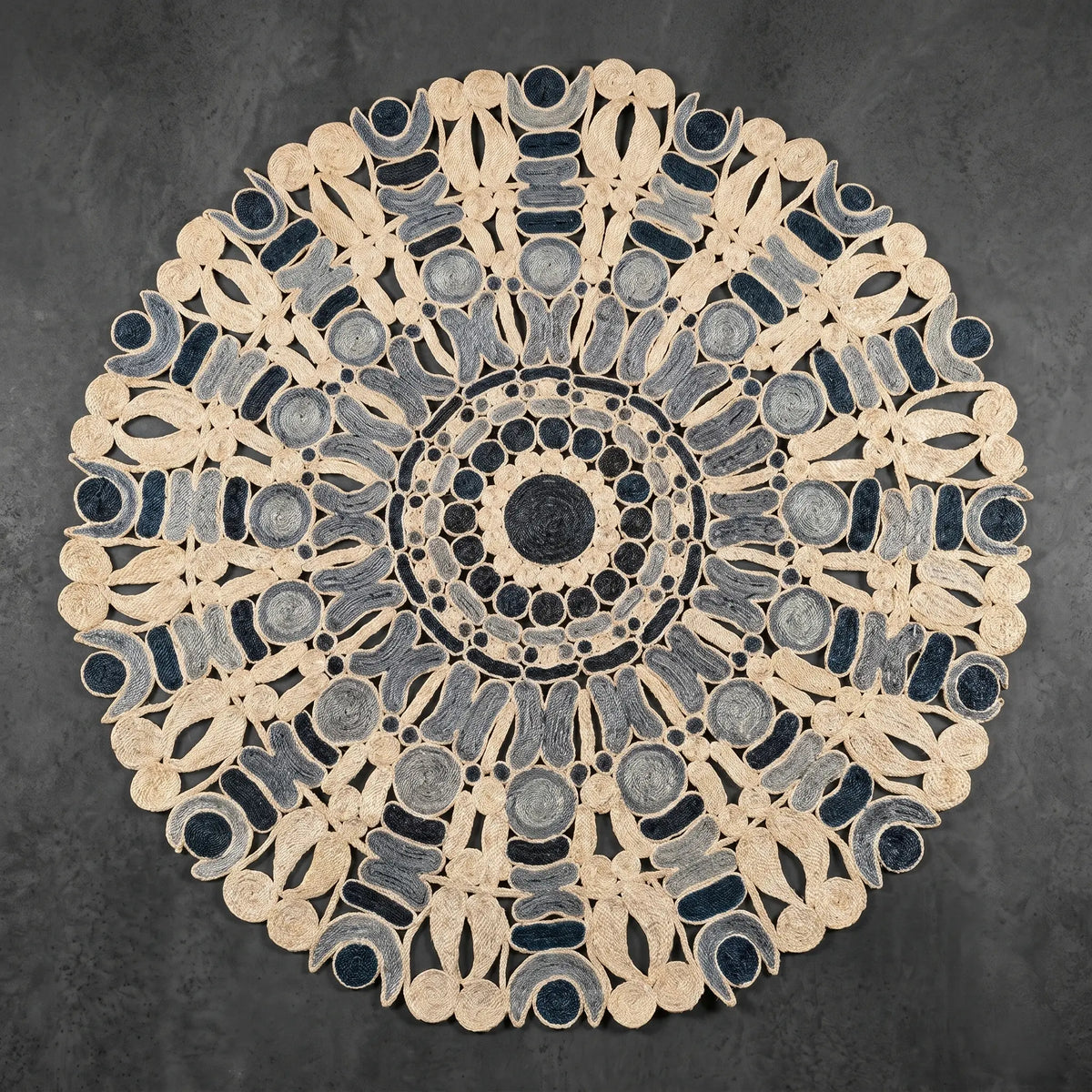 Tapis Rond en Sisal "Aloalo" (200 cm) Maison Sisal