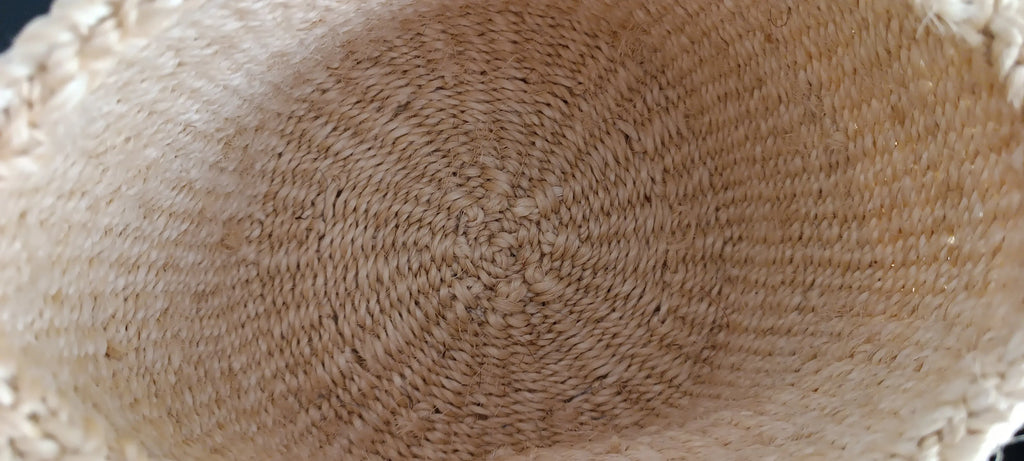 Trio de corbeilles en Sisal (18 à 25cm) Maison Sisal