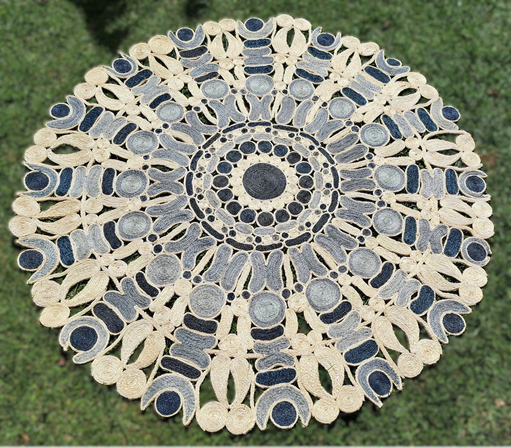 Tapis Rond en Sisal "Aloalo" (2m) Maison Sisal