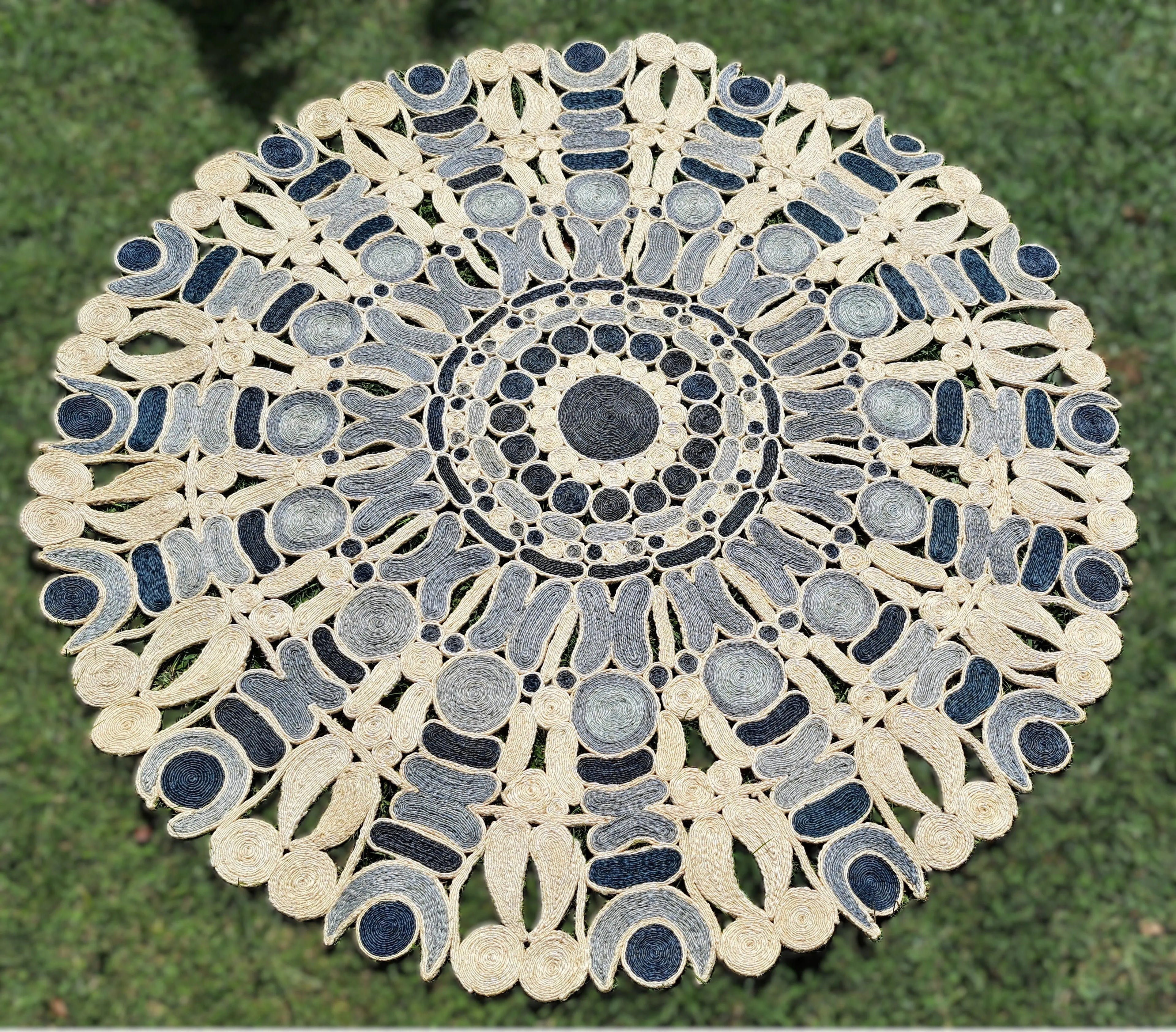 Tapis Rond en Sisal "Aloalo" (2m) Maison Sisal
