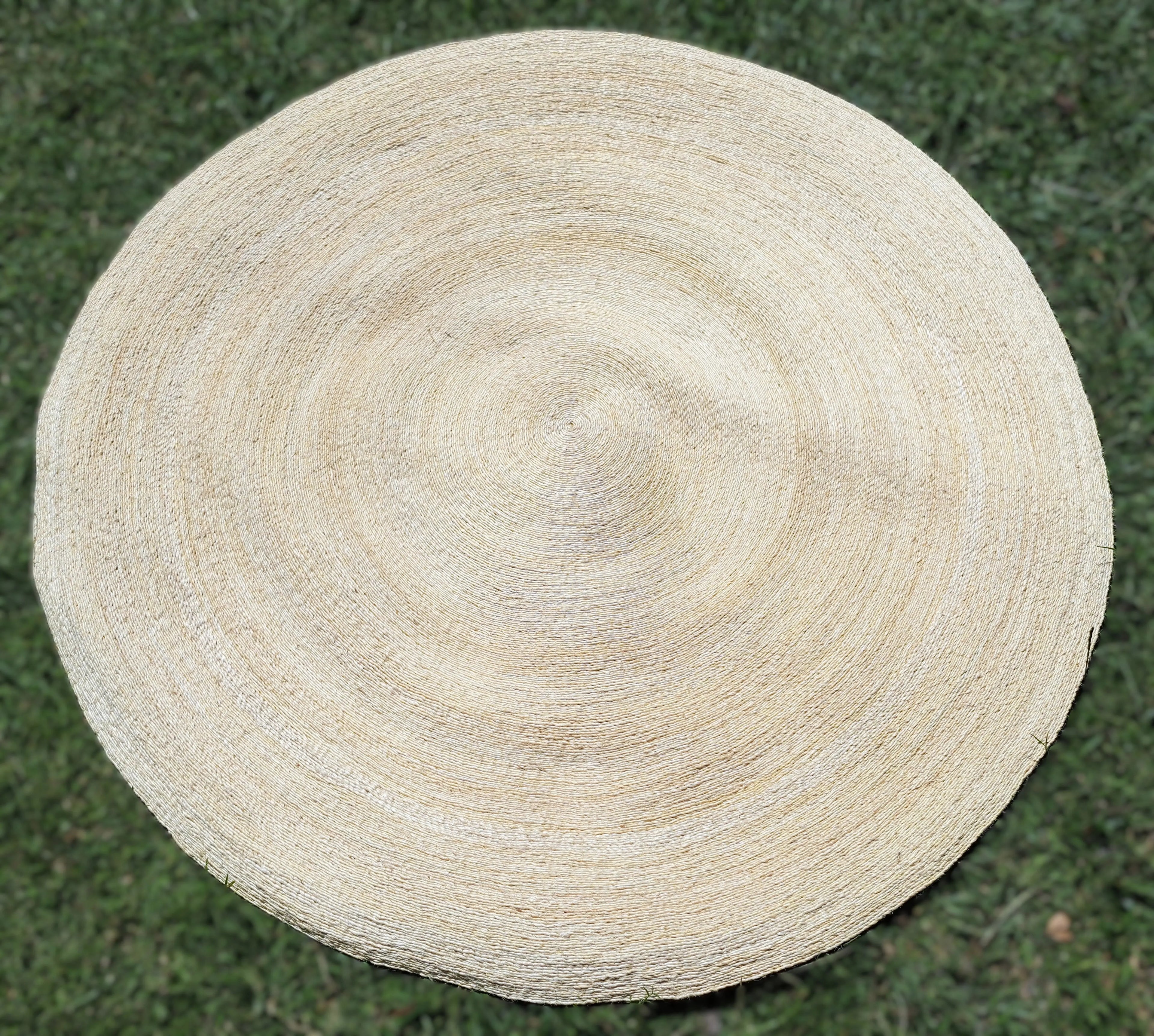 Tapis Rond en Sisal "Disque" (1,50m) Maison Sisal