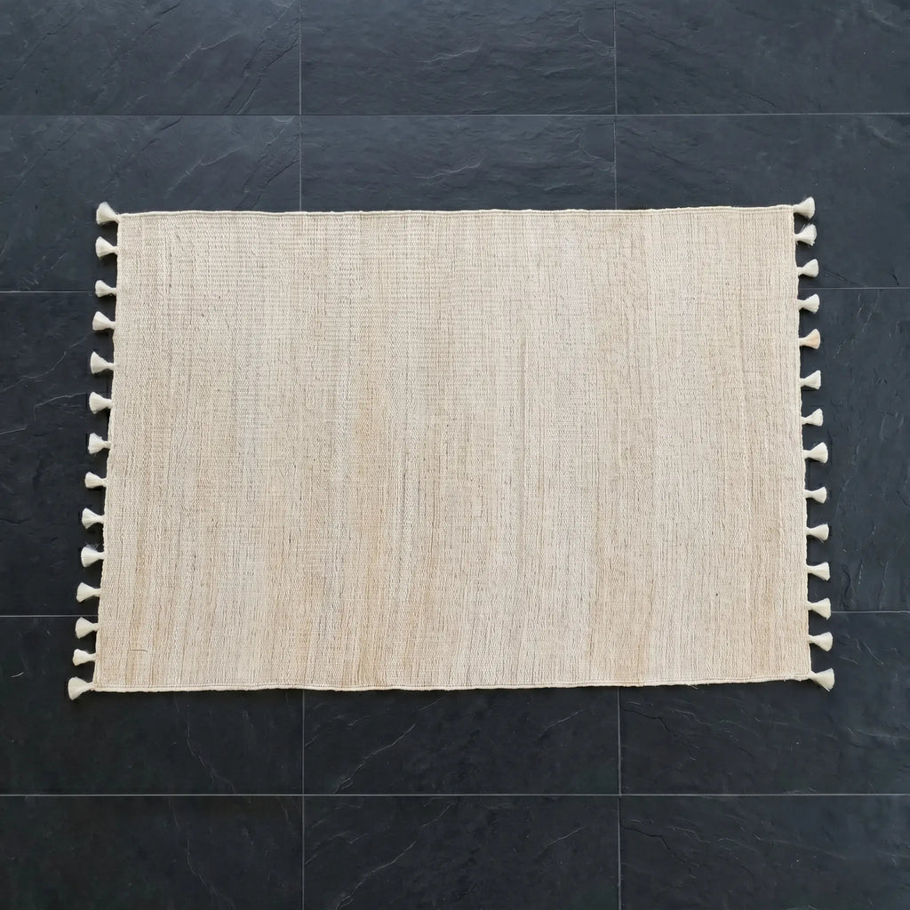 Tapis en Sisal "Pompom" (1m*1,50m) Maison Sisal