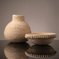 Vase en Raphia (23cm) Maison Sisal